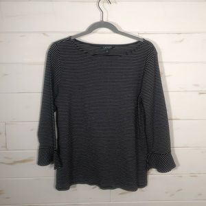 Ralph Lauren long sleeved striped shirt